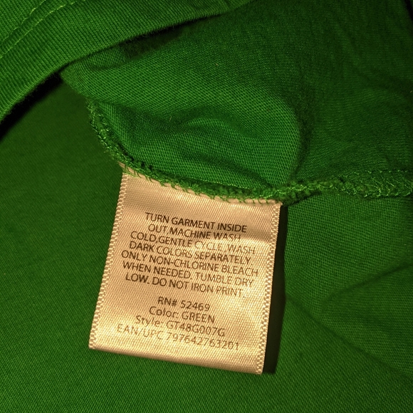 Green Ho Ho Ho Santa Clause Christmas T-shirt - Picture 7 of 11